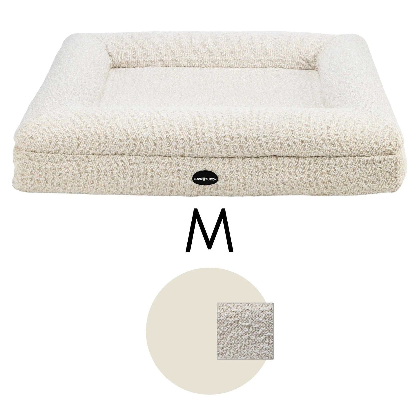 Hundebett Barklay Größe M mit Bouclébezug