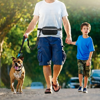 Running-Leine. Hands-free mit Bungee