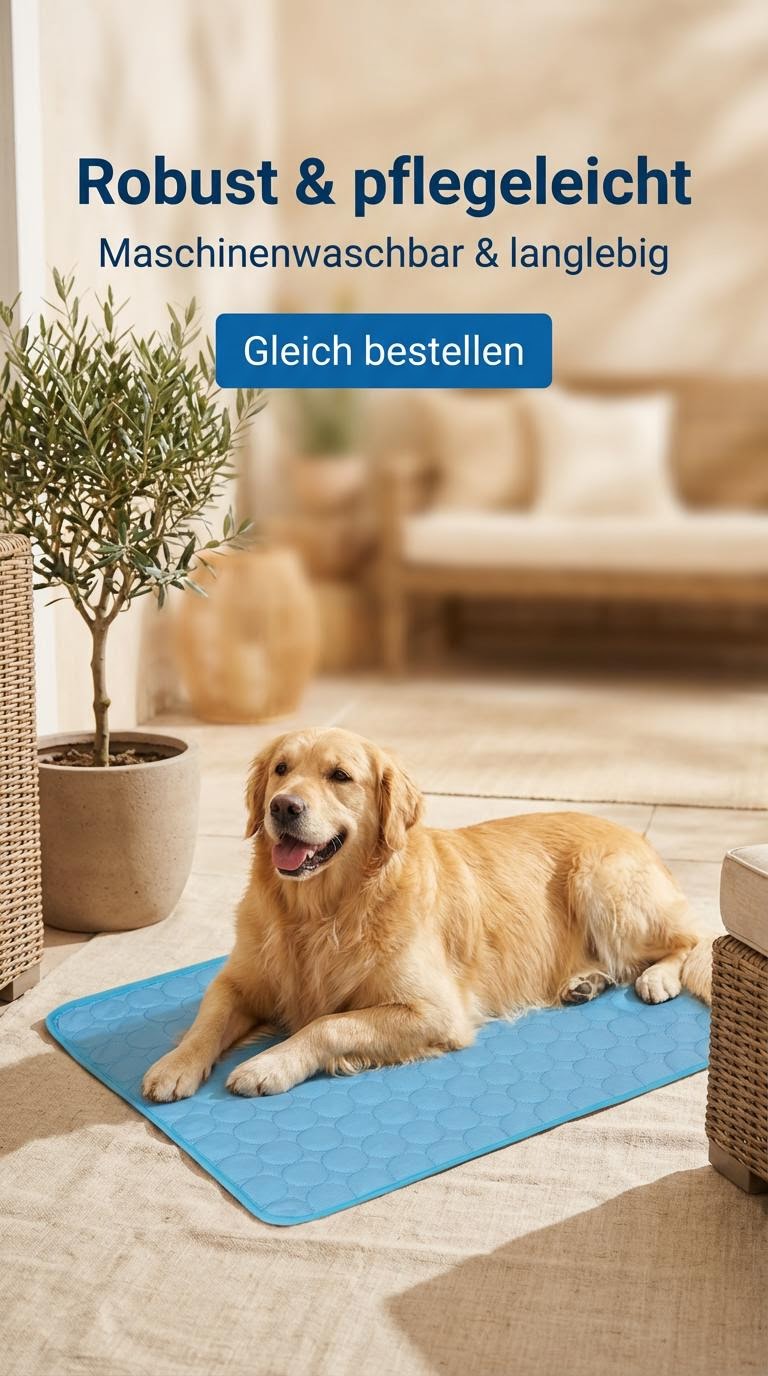 Kühlende Komfort-Matte – Für entspannte Hunde an warmen Tagen