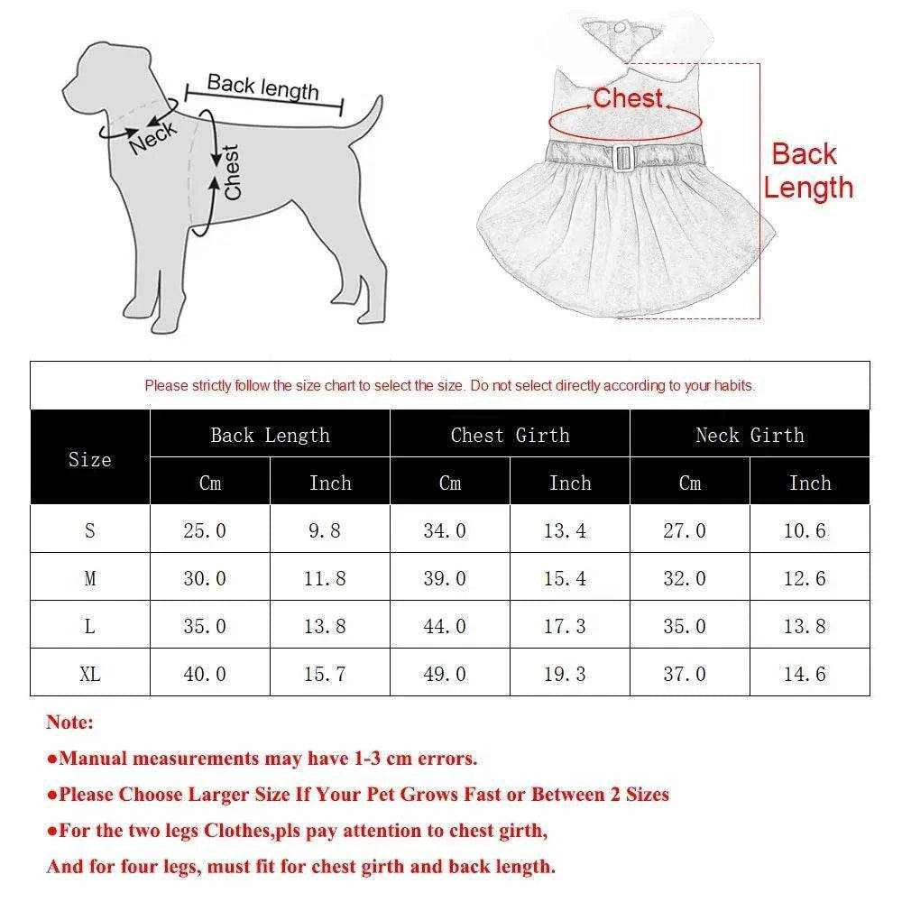 Festliches Haustierkleid – Weihnachts-Prinzessinnenrock für Hunde & Katzen - Pawlino