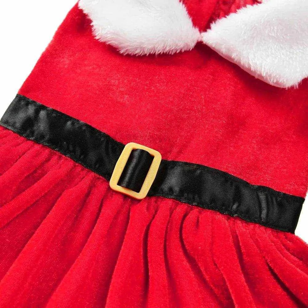 Festliches Haustierkleid – Weihnachts-Prinzessinnenrock für Hunde & Katzen - Pawlino