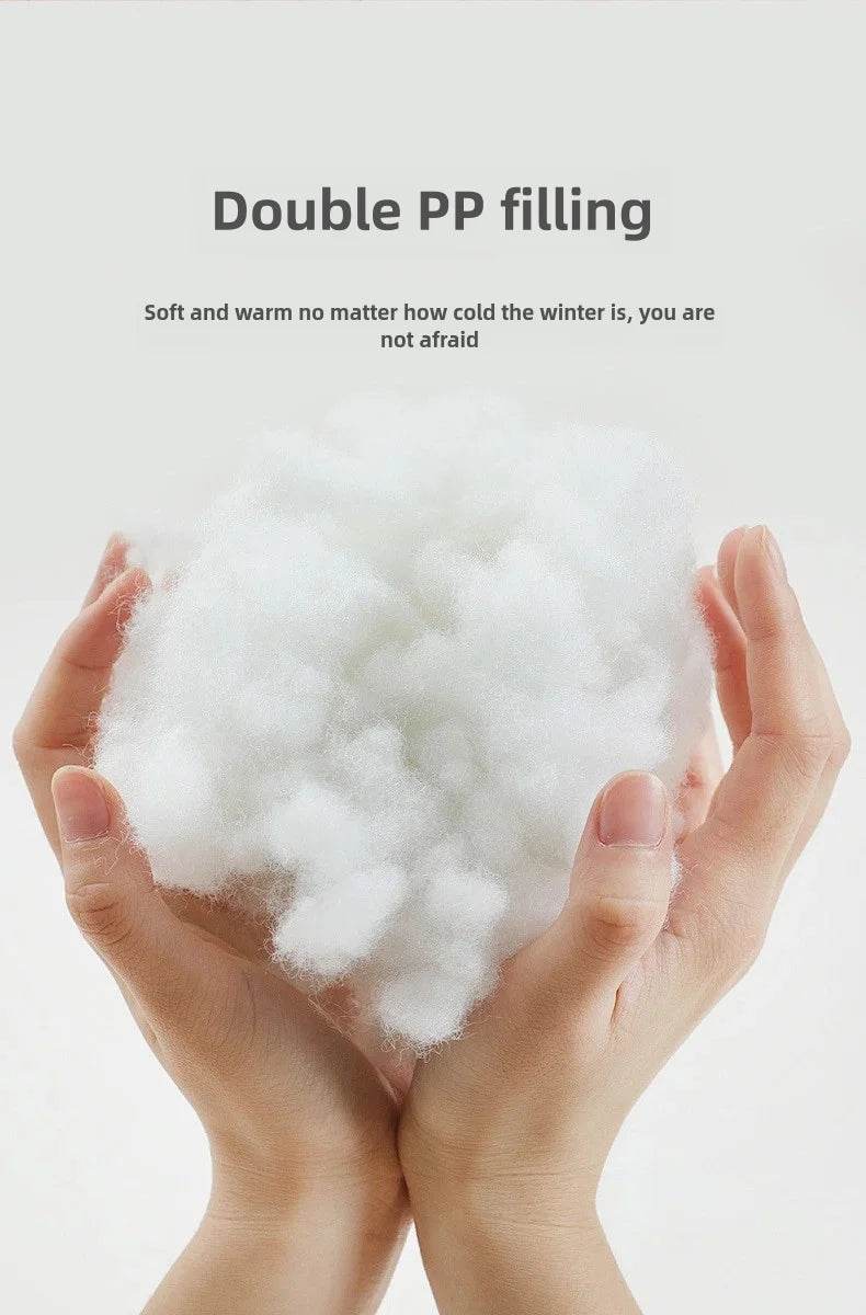 Weiches Plüsch-Haustierbett für Herbst und Winter, warmes und kaltes Plüsch-Nest für den Winter, halbgeschlossenes Katzennest in Muschelform - Pawlino