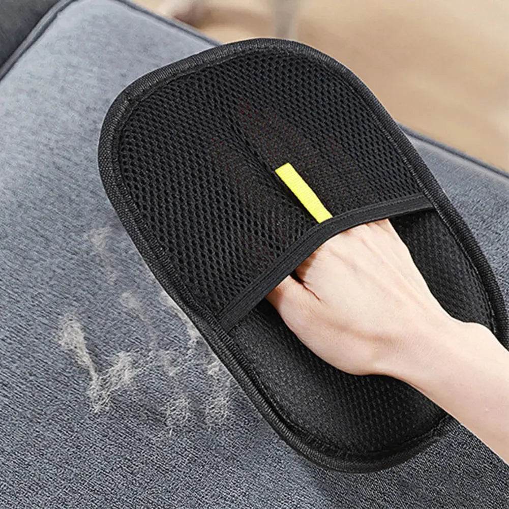 Elektrostatik-Haarentfernungs-Handschuhe – Für Teppiche, Kleidung & Tierhaare - Pawlino