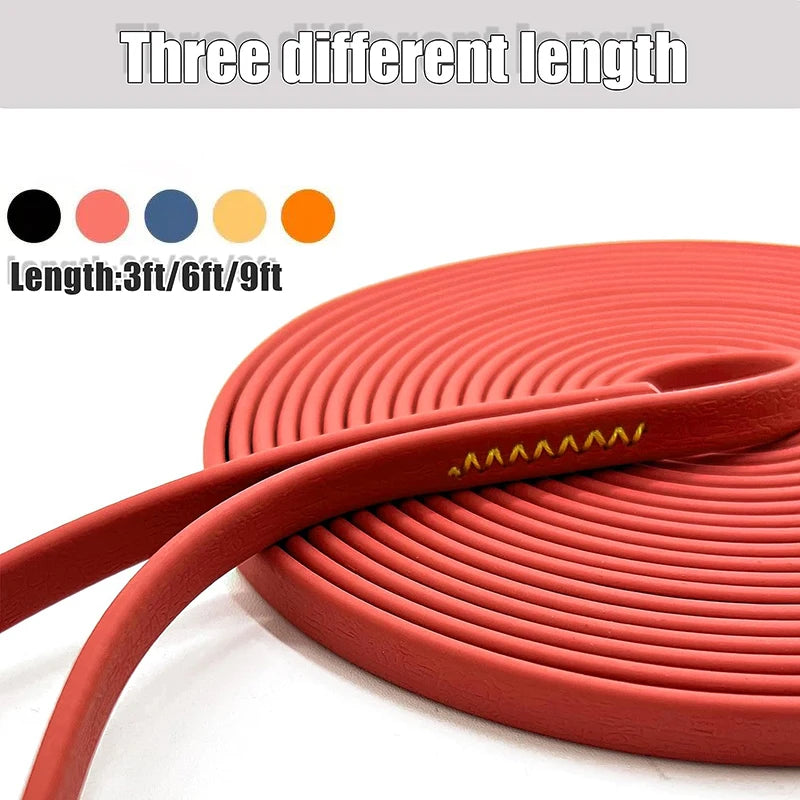 Wasserdichte PVC‑Hundeleine – 3 m / 6 m / 9 m