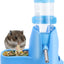 3-in-1 Hamster Trinkflasche mit Basis – 80ml Auto-Dispenser für Hamster, Mäuse, Ratten & Igel