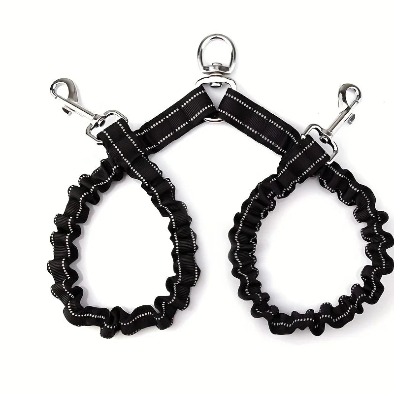 Twin-Leash. Für zwei Hunde
