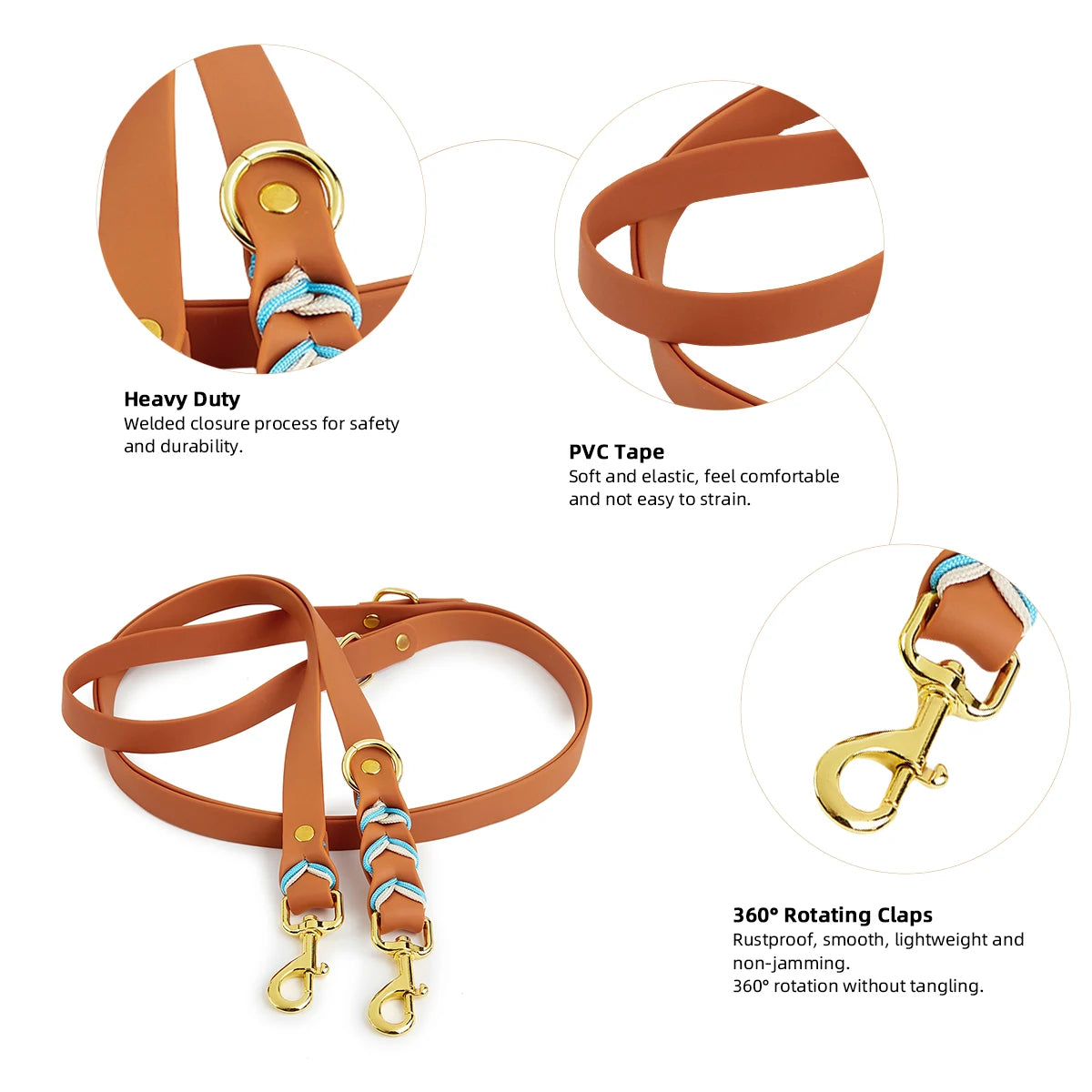 Robuste Hundeleine aus geflochtenem Seil – Handgefertigt, langlebig & ideal für mittelgroße & große Hunde