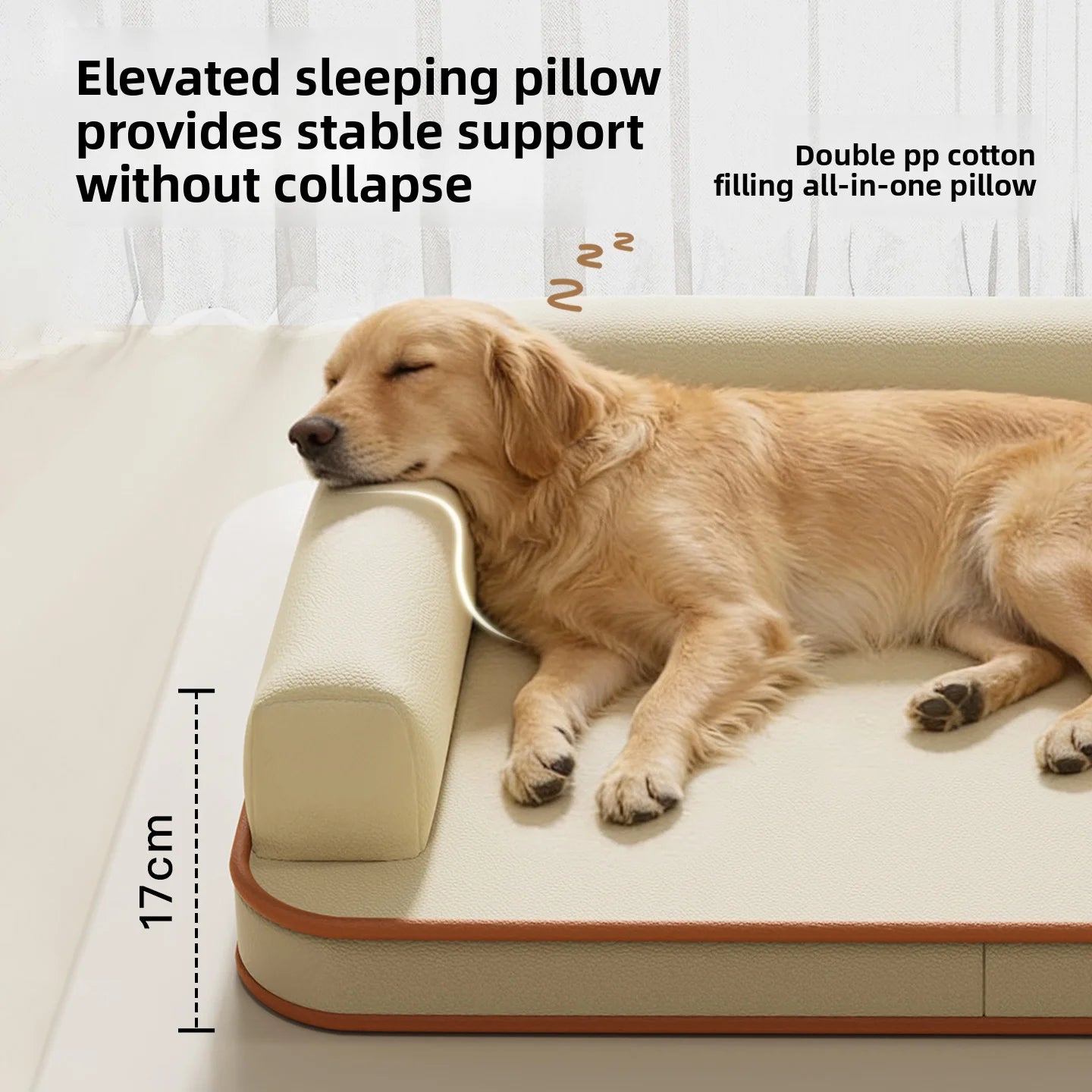 Wasserdichtes & reißfestes Hundebett – Für alle Jahreszeiten, abnehmbar & waschbar