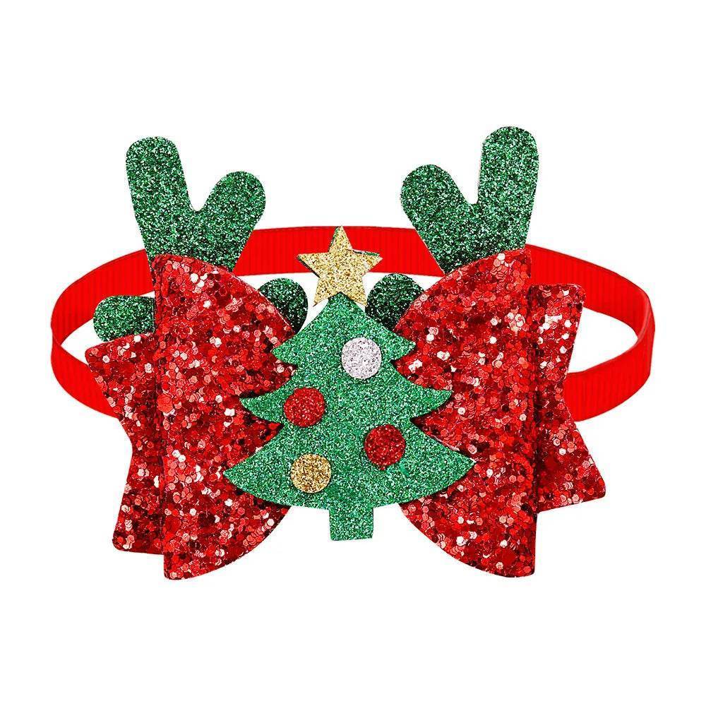 20er-Set Weihnachtsfliegen für Hunde & Katzen – Glänzend, festlich & vielseitig - Pawlino