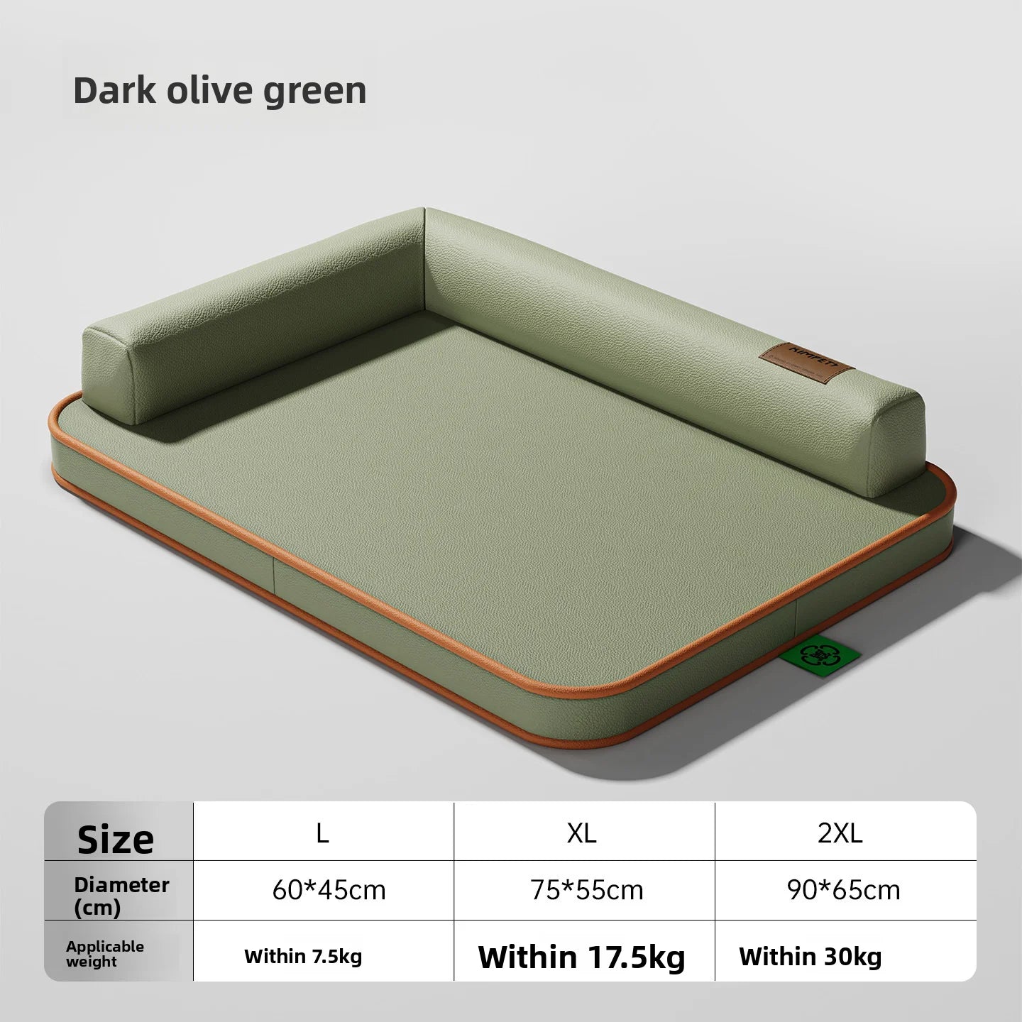 Wasserdichtes & reißfestes Hundebett – Für alle Jahreszeiten, abnehmbar & waschbar