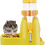 3-in-1 Hamster Trinkflasche mit Basis – 80ml Auto-Dispenser für Hamster, Mäuse, Ratten & Igel