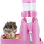 3-in-1 Hamster Trinkflasche mit Basis – 80ml Auto-Dispenser für Hamster, Mäuse, Ratten & Igel