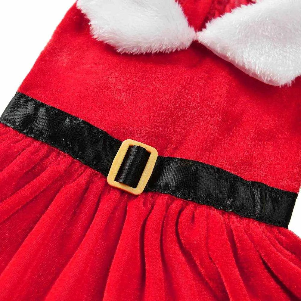 Festliches Haustierkleid – Weihnachts-Prinzessinnenrock für Hunde & Katzen - Pawlino